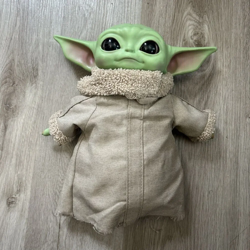 Star Wars Mandalorian Baby Yoda Grogu Plush Doll Mattel The Child 11